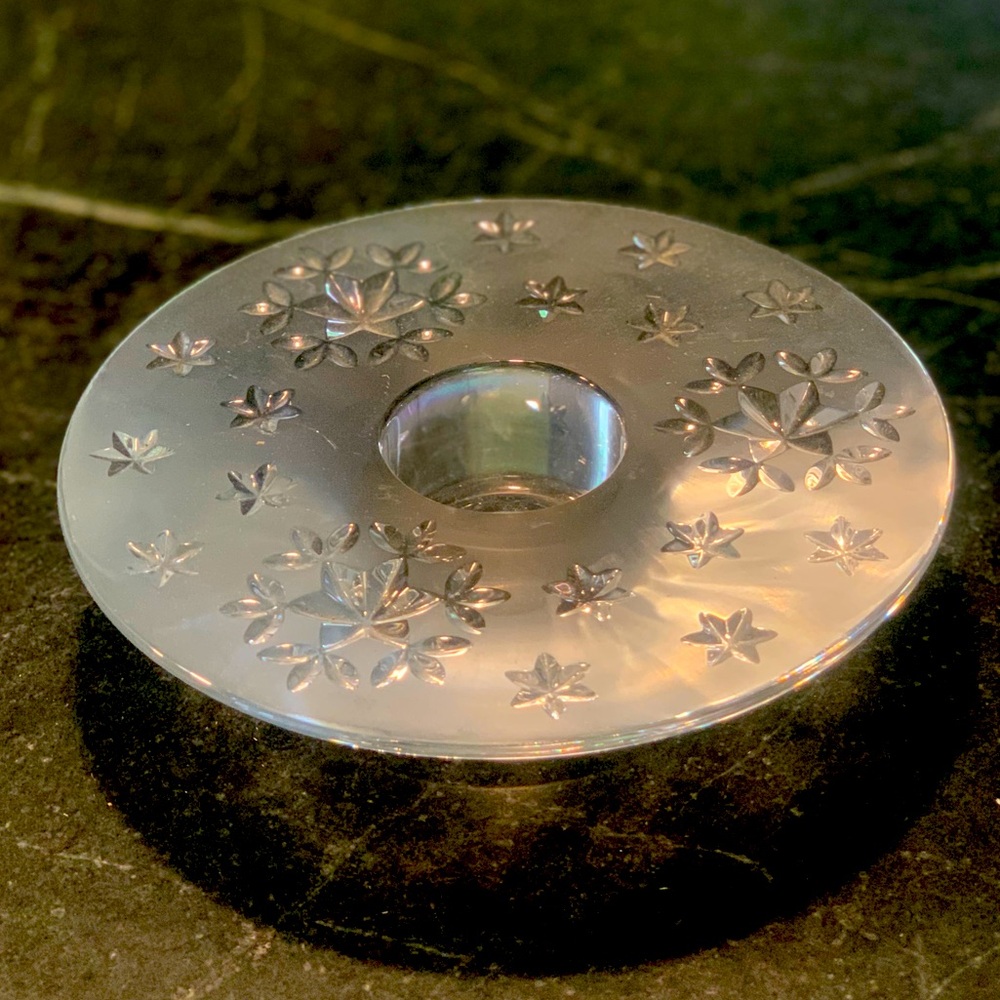 MIKASA | Radiant Star Crystal Candle Holder